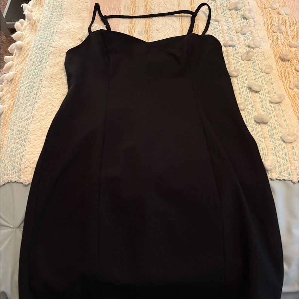 Abercrombie & Fitch Black Strapless Dress